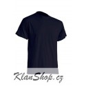 Pánské silnější tričko bez potisku - Tmavě modré