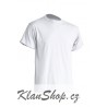 Pánské silnější tričko bez potisku - Bílé