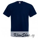 Pánské silné tričko bez potisku - Námořnické