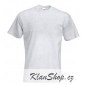 Pánské silné tričko bez potisku - Šedé