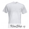 Pánské silné tričko bez potisku - Šedé