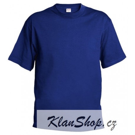 Pánské tričko bez potisku - Královsky modré
