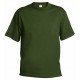 Pánské tričko bez potisku - Olivové