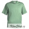 Pánské tričko bez potisku - Limetkové