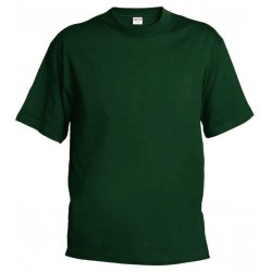 Pánské tričko bez potisku - Tmavě zelené