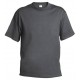 Pánské tričko bez potisku - Tmavě šedé
