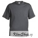 Pánské tričko bez potisku - Tmavě šedé