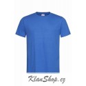 Pánské tričko bez potisku - Modré