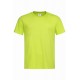 Pánské tričko bez potisku - Limetkové