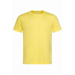 Pánské tričko bez potisku - Žluté