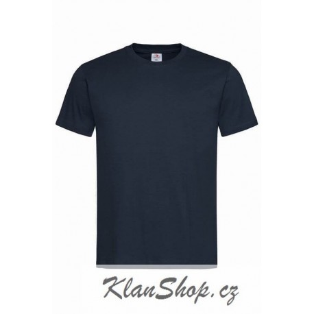 Pánské tričko bez potisku - Tmavě modré