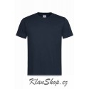 Pánské tričko bez potisku - Tmavě modré