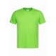 Pánské tričko bez potisku - Světle zelené