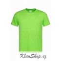 Pánské tričko bez potisku - Světle zelené