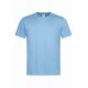 Pánské tričko bez potisku - Světle modré