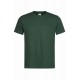 Pánské tričko bez potisku - Tmavě zelené