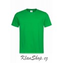 Pánské tričko bez potisku - Zelené