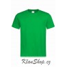 Pánské tričko bez potisku - Zelené