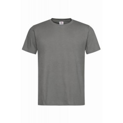 Pánské tričko bez potisku - Tmavě šedé