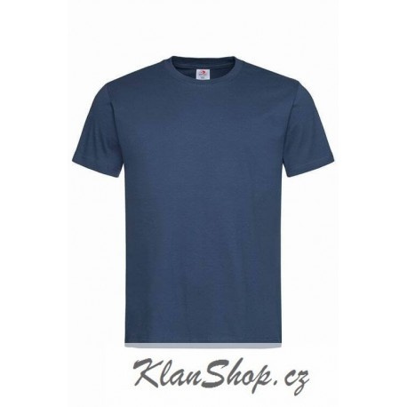 Pánské tričko bez potisku - Tmavě modré