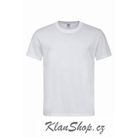 Pánské tričko bez potisku - Bílé