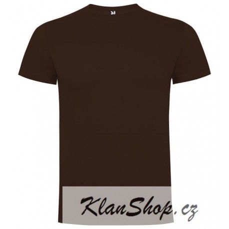 Tričko bez potisku - Čokoládové