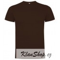 Tričko bez potisku - Čokoládové
