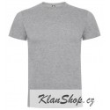 Tričko bez potisku - Šedé