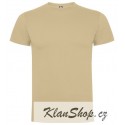 Tričko bez potisku - Pískové
