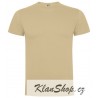 Tričko bez potisku - Pískové