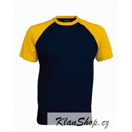 Pánské tričko bez potisku - Tmavě modré