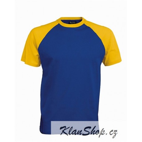 Pánské tričko bez potisku - Modré