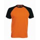 Pánské tričko bez potisku - Oranžové