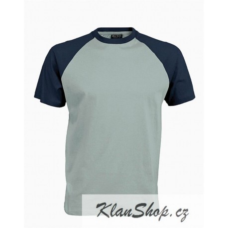 Pánské tričko bez potisku - Šedé