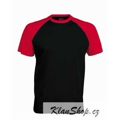 Pánské tričko bez potisku - Černé