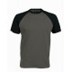 Pánské tričko bez potisku - Tmavě šedé