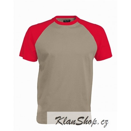 Pánské tričko bez potisku - Světle šedé