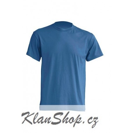 Lehké tričko bez potisku - Modré
