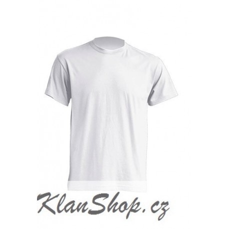 Lehké tričko bez potisku - Bílé