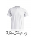 Lehké tričko bez potisku - Bílé