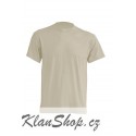 Lehké tričko bez potisku - Béžové