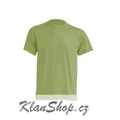 Lehké tričko bez potisku - Zelené