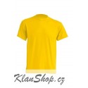 Lehké tričko bez potisku - Žluté