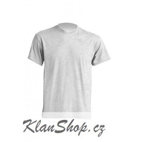 Lehké tričko bez potisku - Šedivé