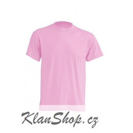 Lehké tričko bez potisku - Růžové