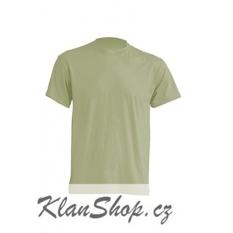 Lehké tričko bez potisku - Army
