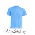 Lehké tričko bez potisku - Světle modré