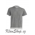 Lehké tričko bez potisku - Šedé