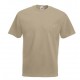 Tričko Fruit Of The Loom bez potisku - Khaki