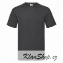 Tričko Fruit Of The Loom bez potisku - Tmavě šedé